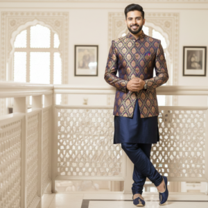 Full-length Sherwani Set (Achkan Style)